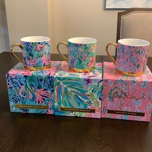 Lilly Pulitzer mugs